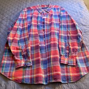 Plaid Button up shirt by Ralph Lauran